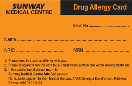 drug allergy