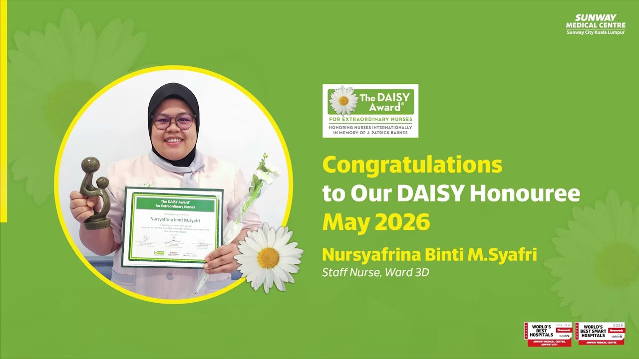 Kenali Penerima Anugerah DAISY Mei 2026 Kami: Nursyafrina Binti M.Syafri