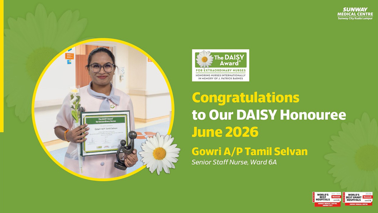 Kenali Penerima Anugerah DAISY Jun 2026 Kami: Gowri A/P Tamil Selvan