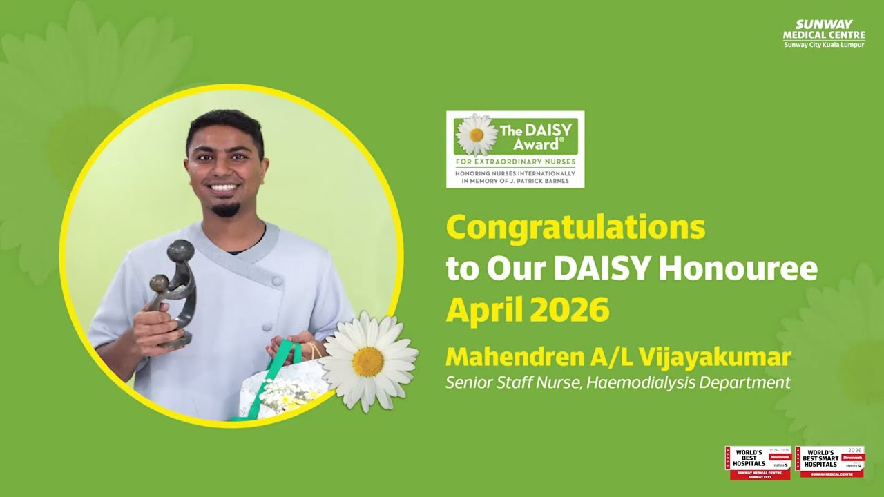 Kenali Penerima Anugerah DAISY April 2026 Kami: Mahendren A/L Vijayakumar