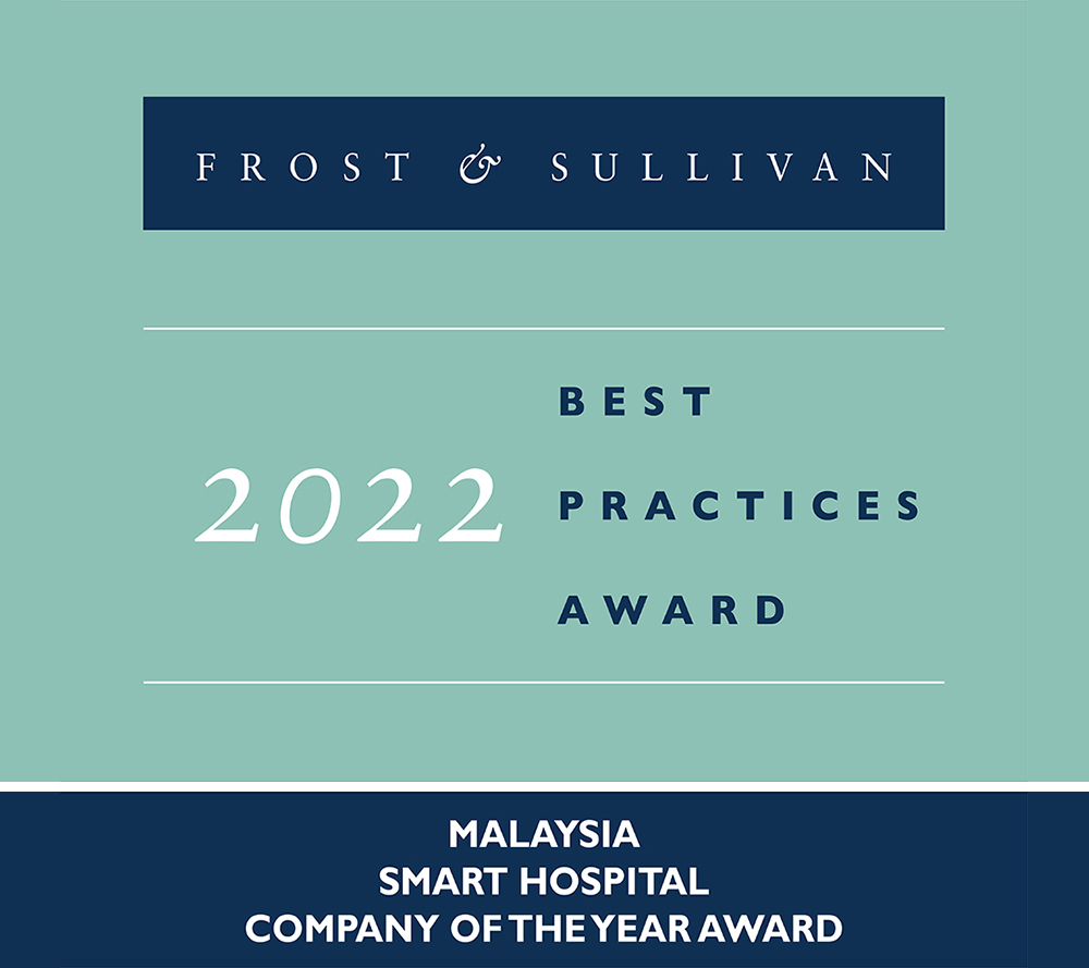 Frost & Sullivan Best Practices Award – 2022 Malaysia Smart Hospital Company of the Year Award
