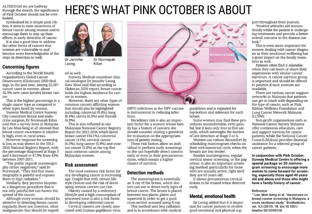 Here’s what Pink October represents