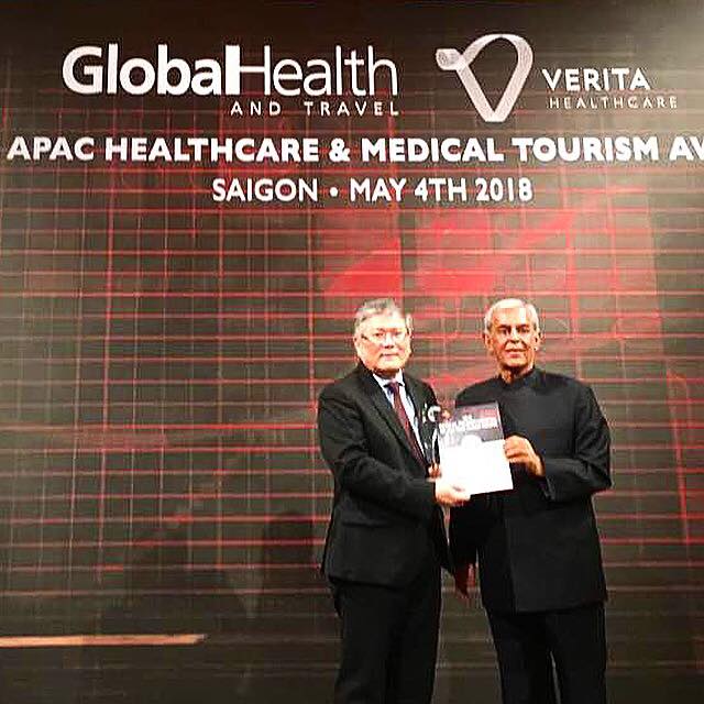 Medical Tourism Hospital of the Year in  Asia Pacific 2018