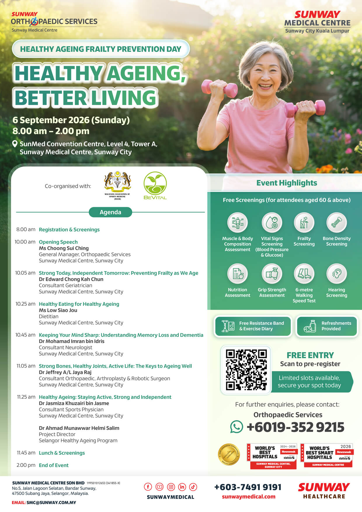 Healthy Ageing Frailty Prevention Day 2026