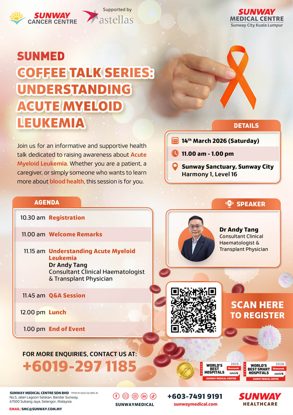 SunMed Coffee Talk Series: Understanding Acute Myeloid Leukemia