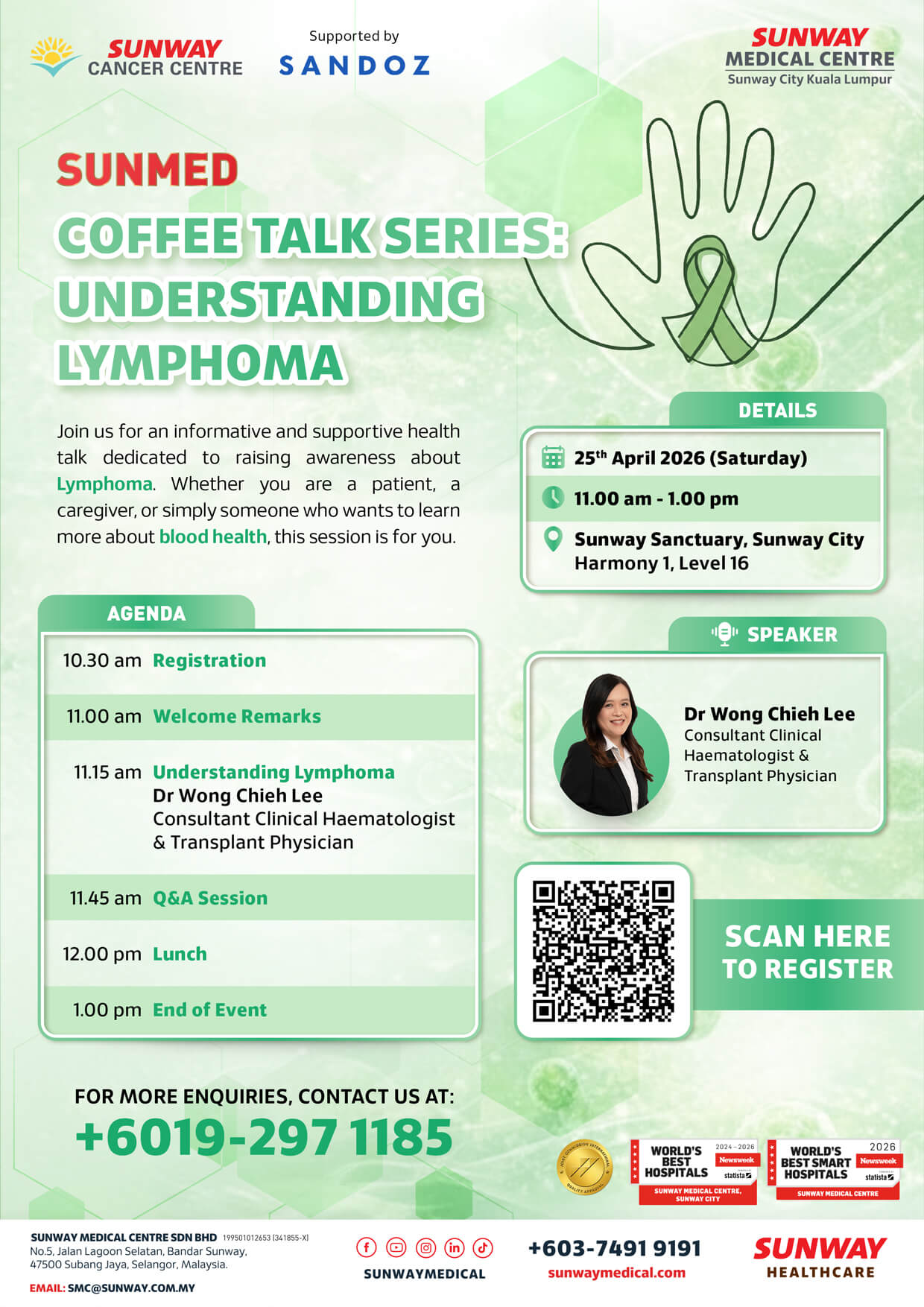 SunMed Coffee Talk Series: Understanding Lymphoma