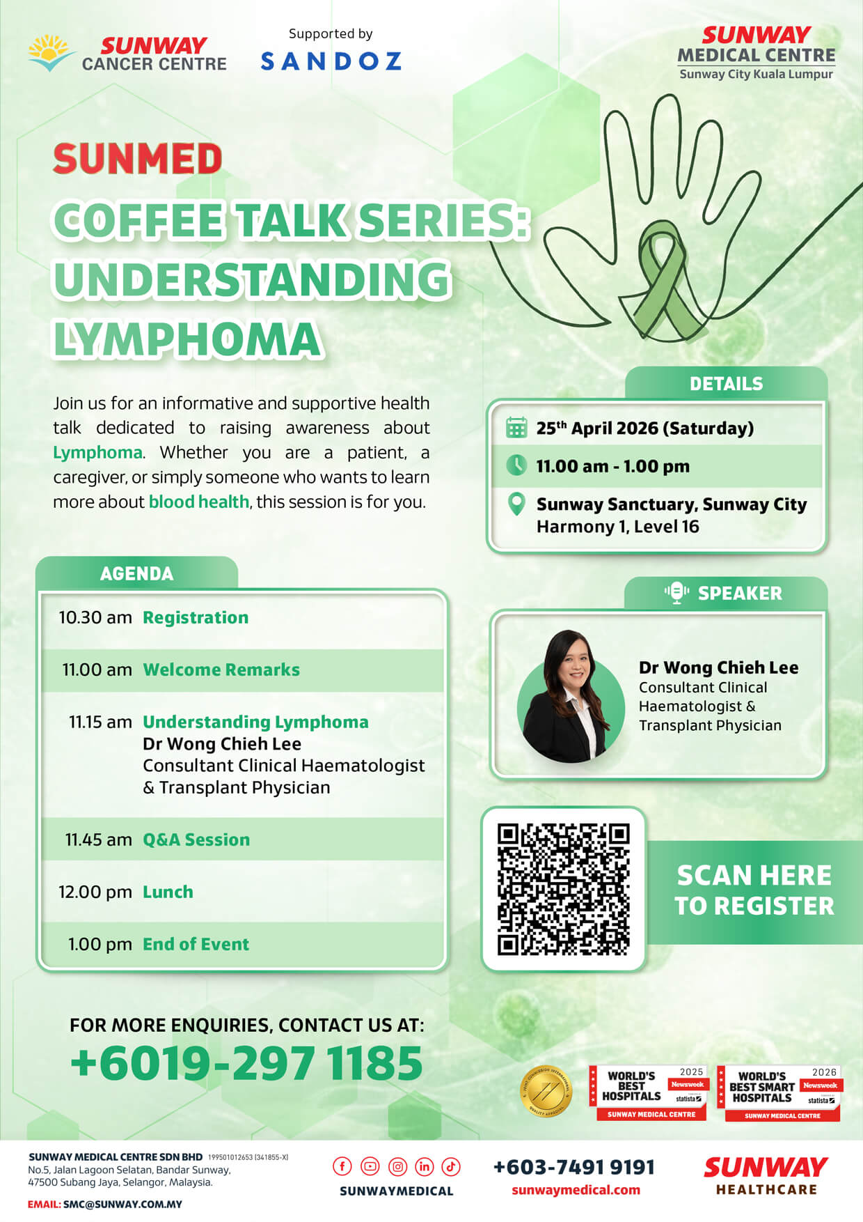 SunMed Coffee Talk Series: Understanding Lymphoma