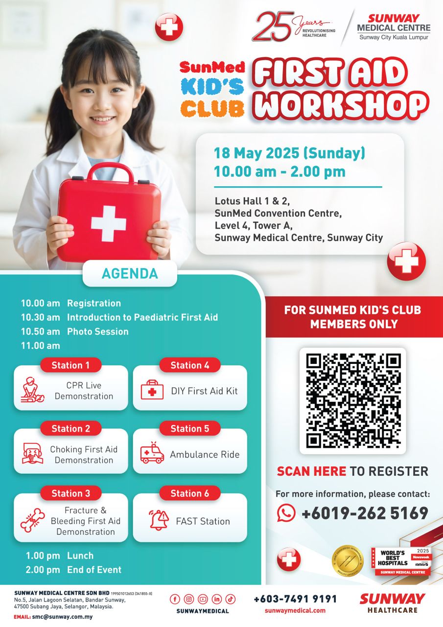 Sunmed Kid’s Club First Aid Workshop