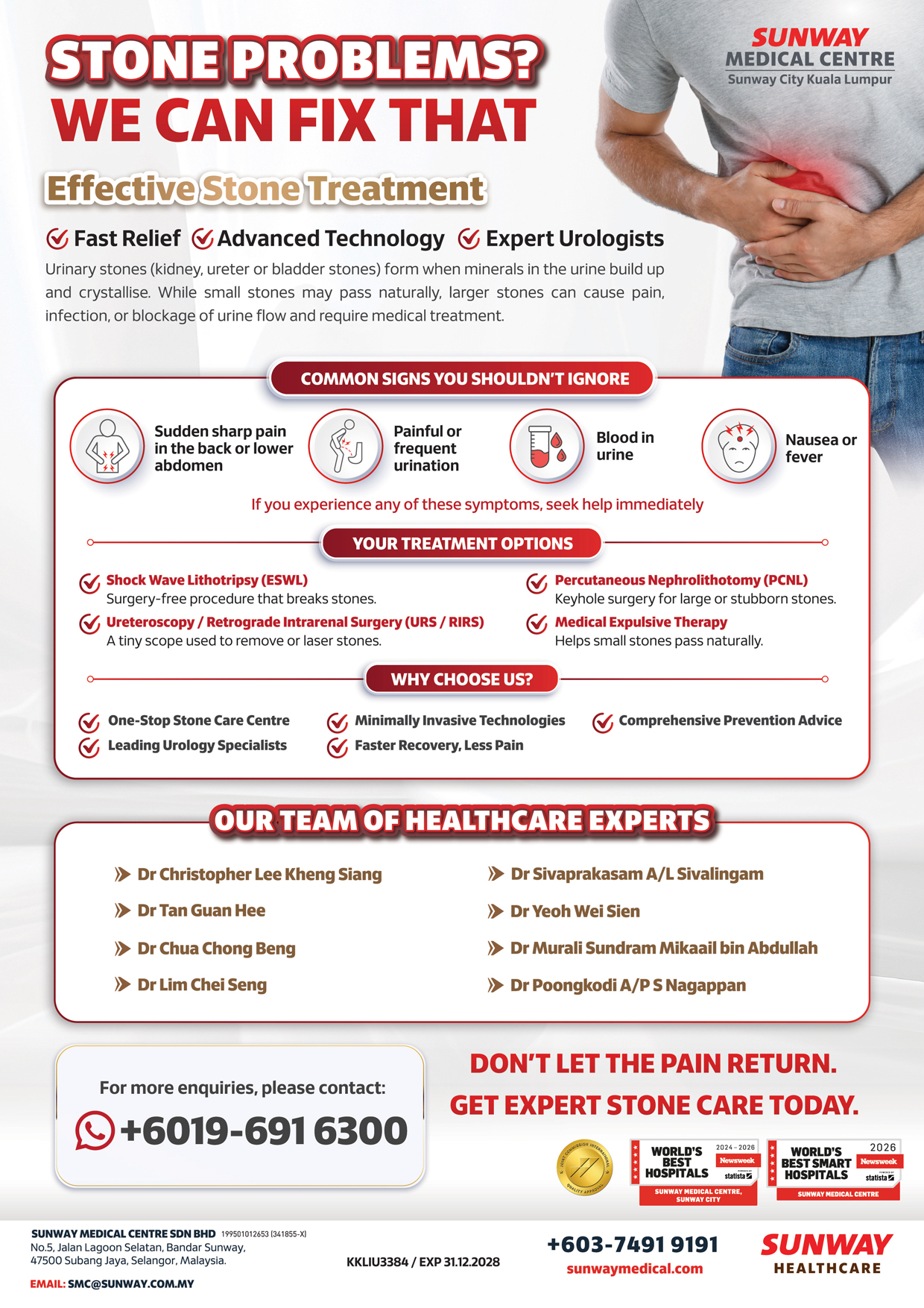 Advanced Urinary Stone Treatment