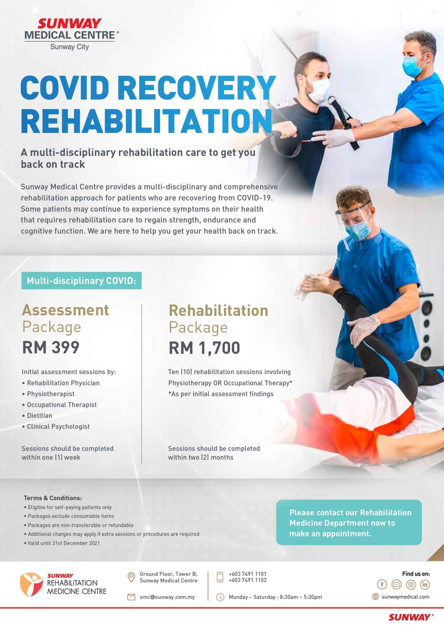 COVID Recovery Rehabilitation Packages