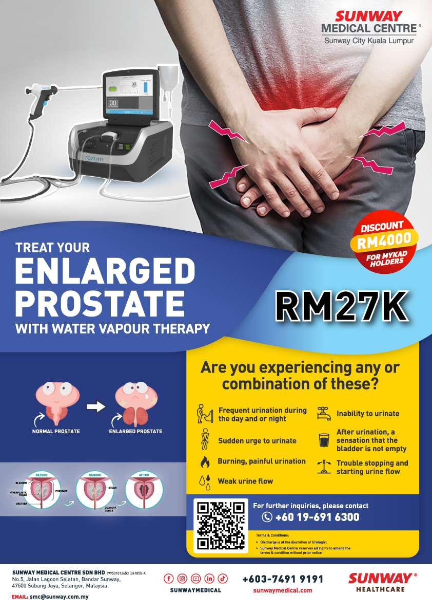 Effective Prostate Enlargement Treatment with Water Vapour Therapy