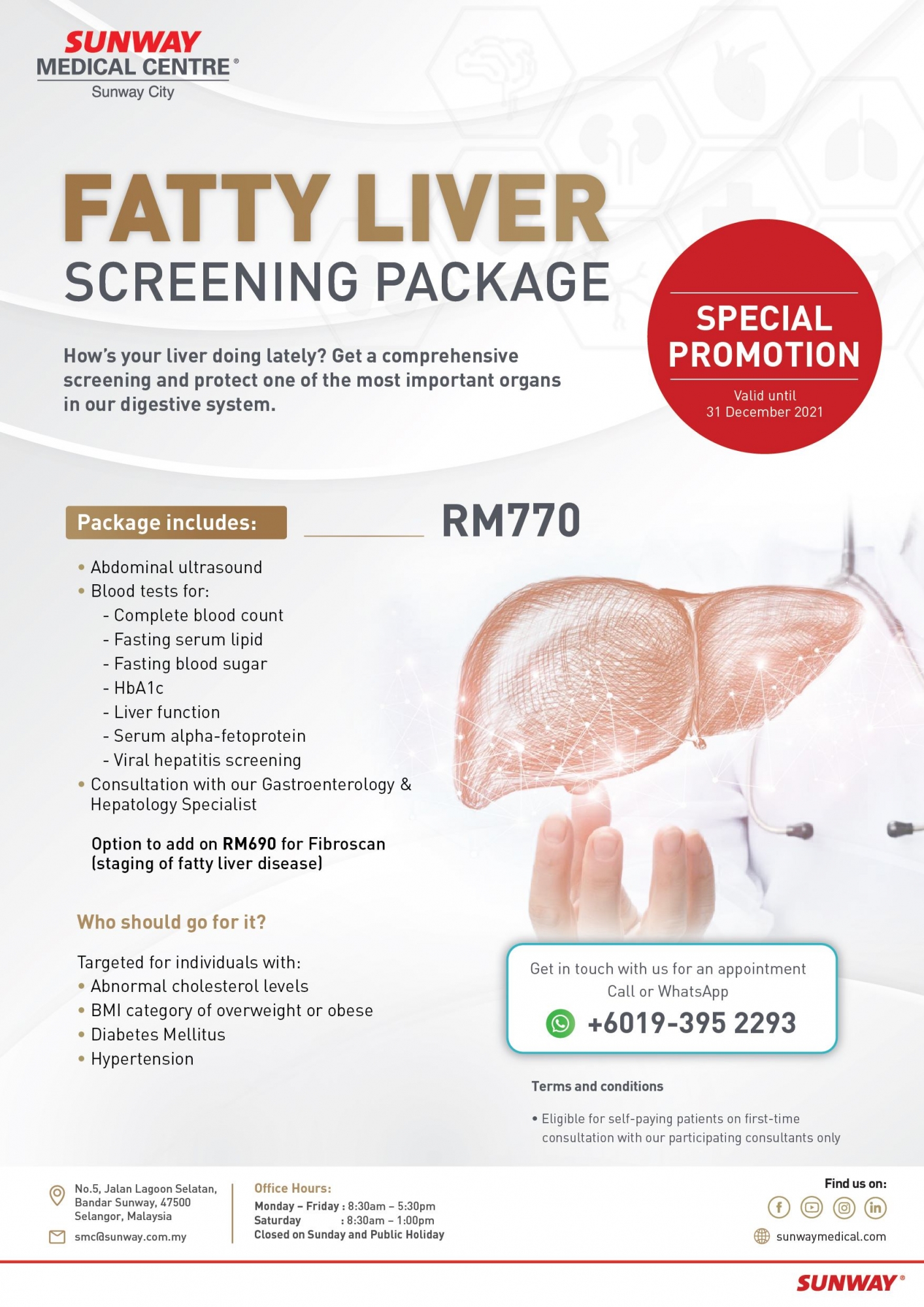 Fatty Liver Screening Package
