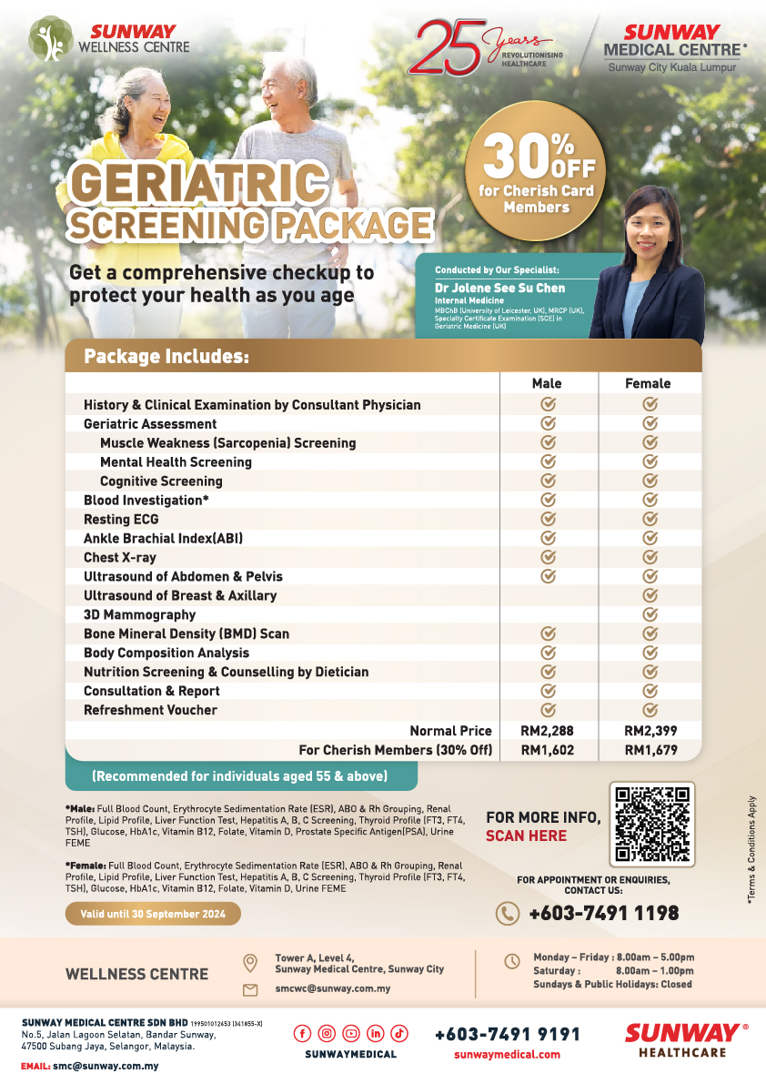 Geriatric Screening Package