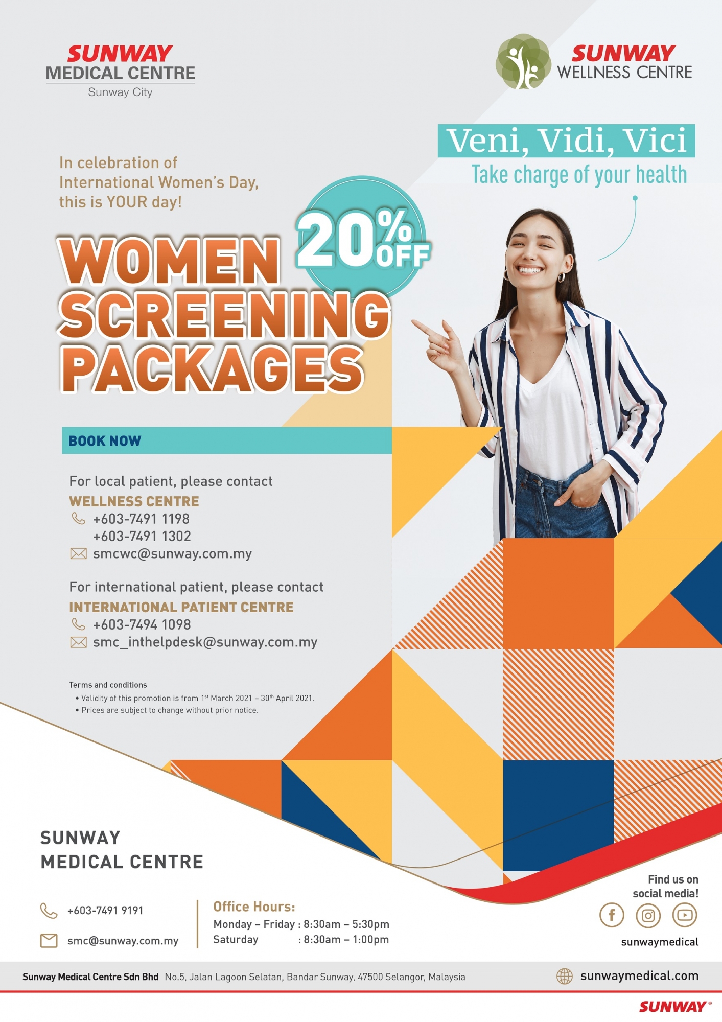 International Women’s Day Women Screening Packages