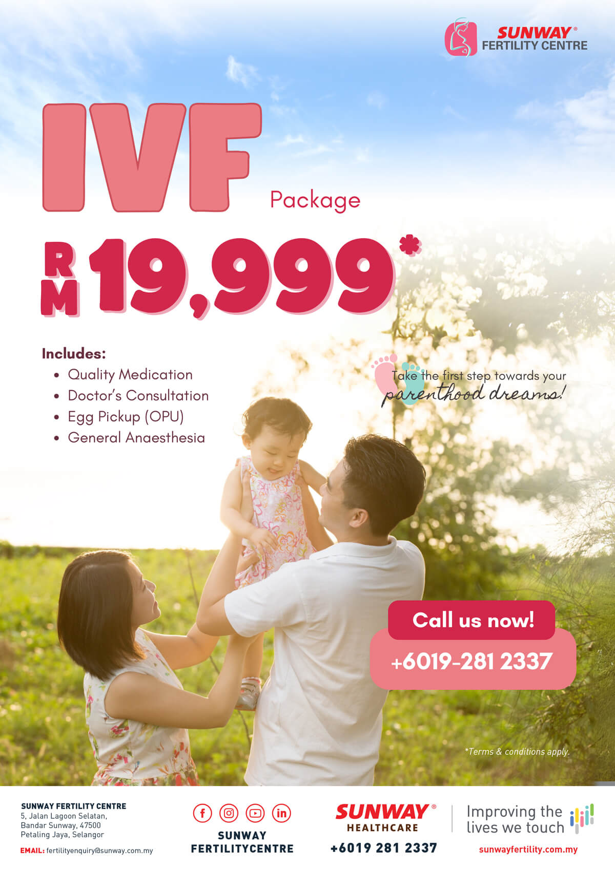 IVF Package at Sunway Fertility Centre