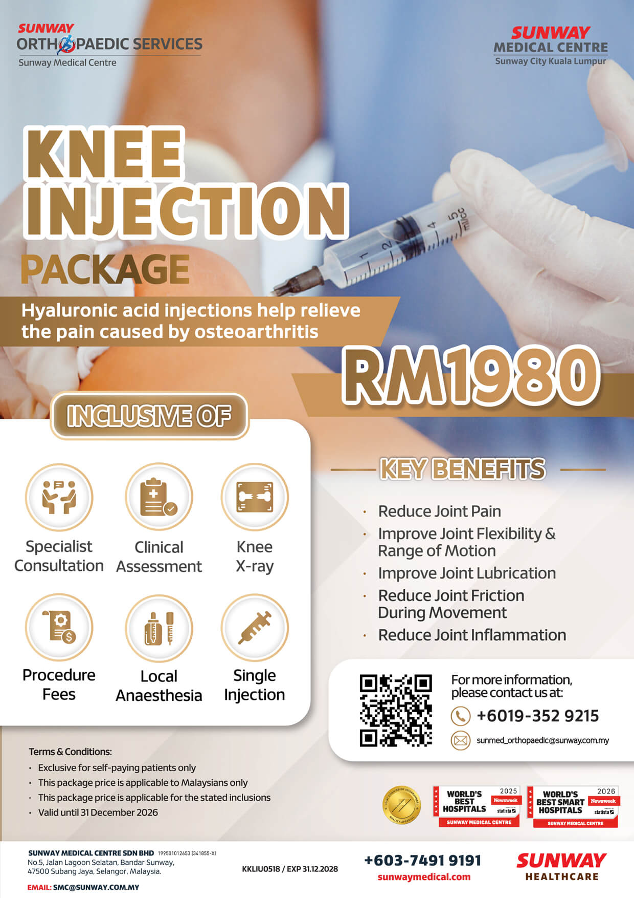 Knee Injection Package
