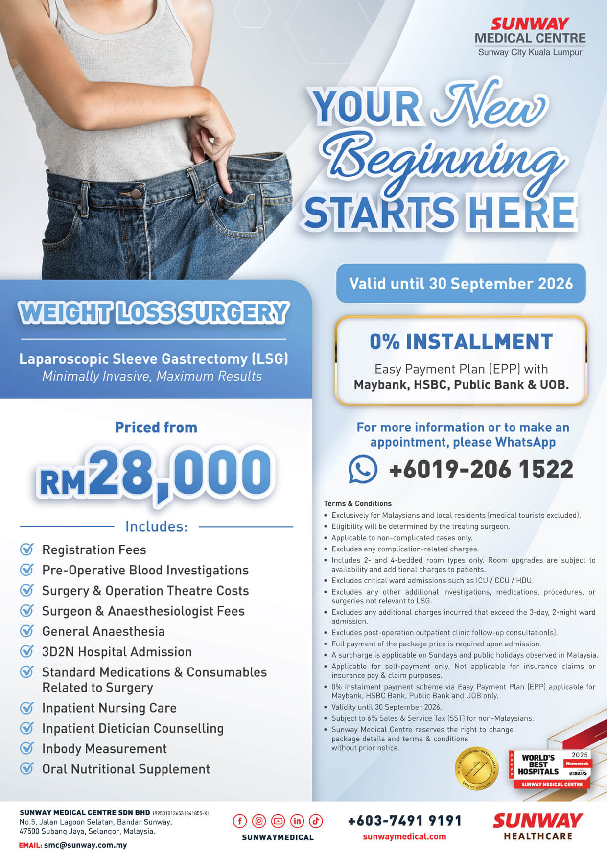 Laparoscopic Sleeve Gastrectomy (LSG) Package
