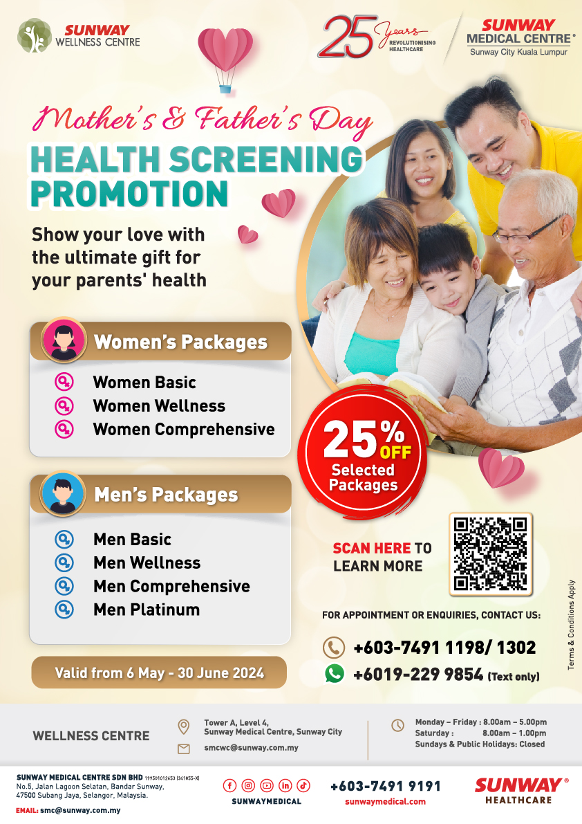 Mother's and Father's Day Health Screening Promotion
