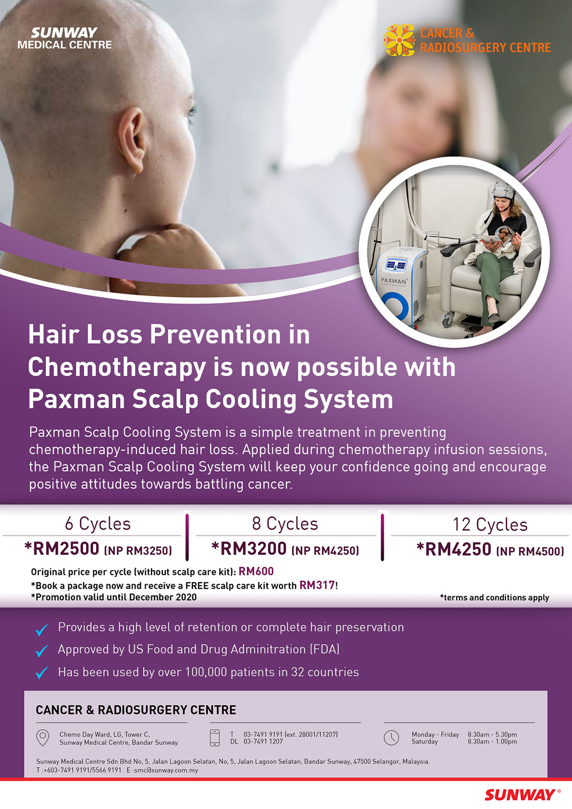 Paxman Scalp Cooling System