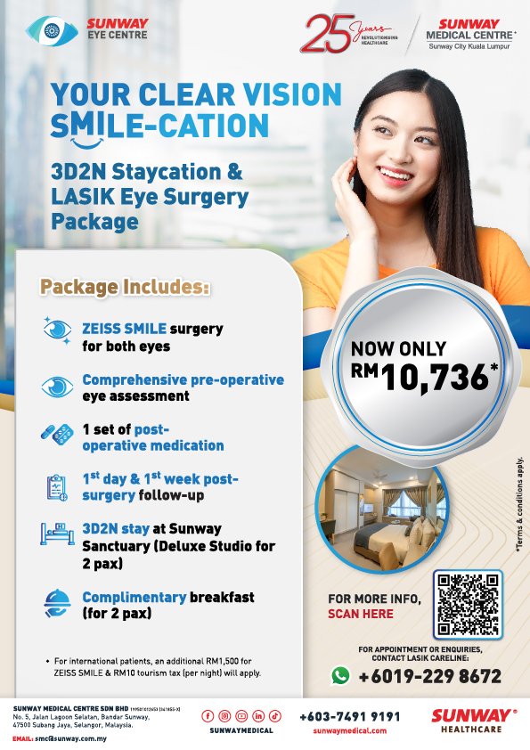 ZEISS SMILE Surgery Staycation Package