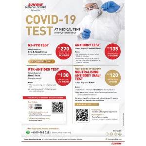 Semak swab test result cara What Is